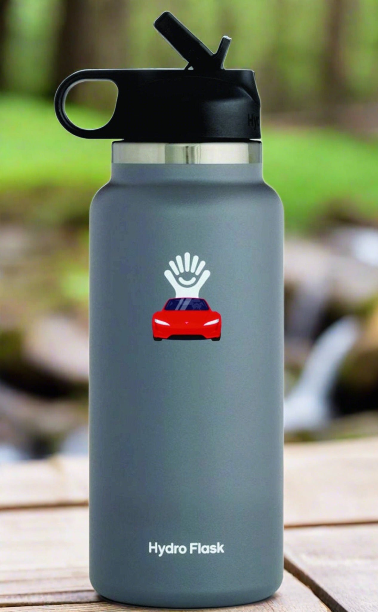 Hydro Flask Tesla Sticker - Wood Unlimited#