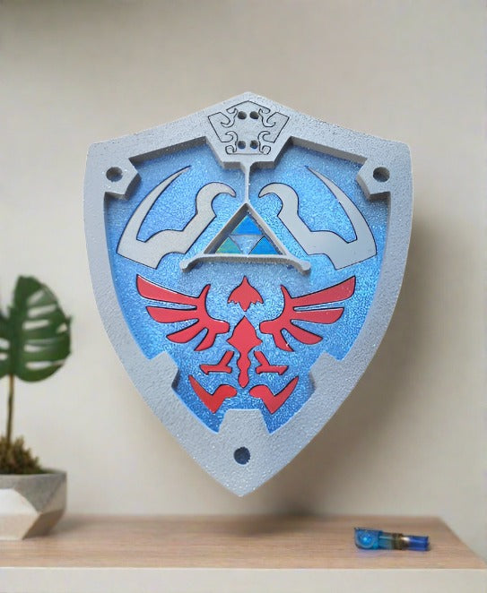 Laser Cut Hylian Shield - Legend of Zelda Laser Cut Shield - Breath of the Wild - Image 9 of 12