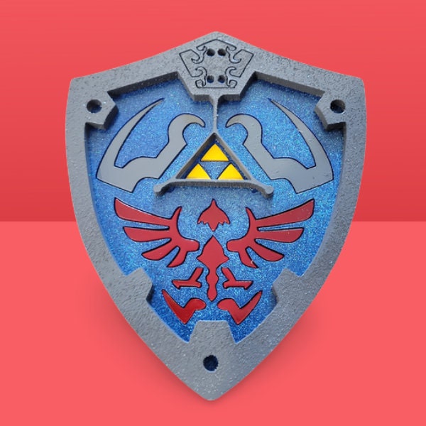 Laser Cut Hylian Shield - Legend of Zelda Laser Cut Shield - Breath of the Wild - Image 5 of 12