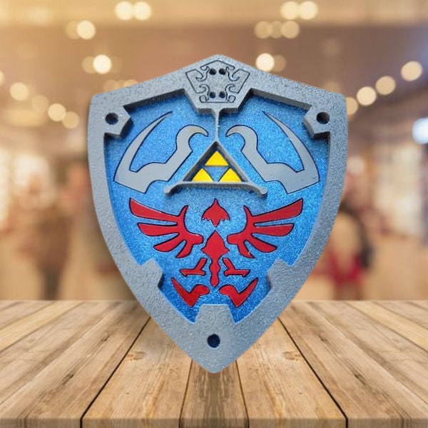 Laser Cut Hylian Shield - Legend of Zelda Laser Cut Shield - Breath of the Wild - Image 4 of 12