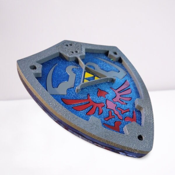 Laser Cut Hylian Shield - Legend of Zelda Laser Cut Shield - Breath of the Wild - Image 11 of 12
