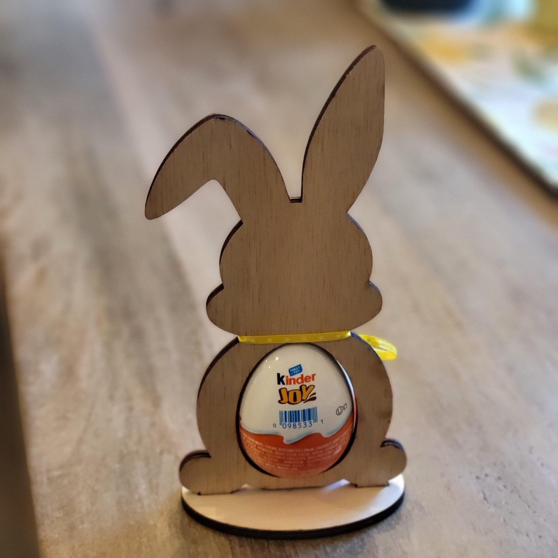 Kinder Easter Egg Holder - Easter Bunny ****FILE ONLY*** - Wood Unlimited#