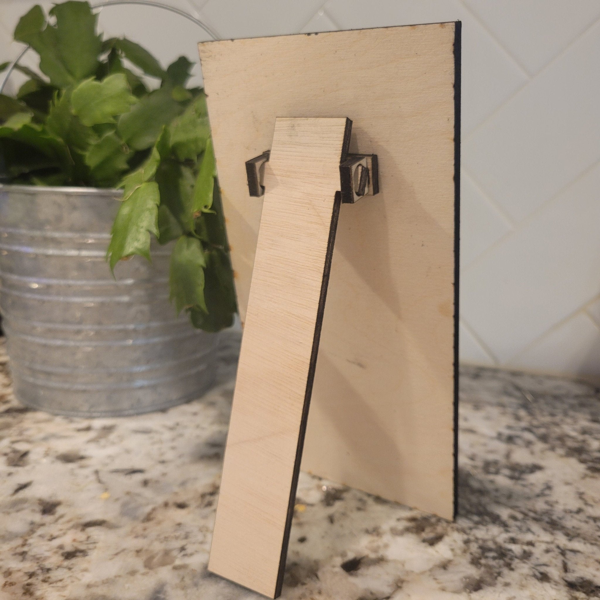 Laser Cut Frame Stand, Digital Laser Cut File Bundle for Laser ...