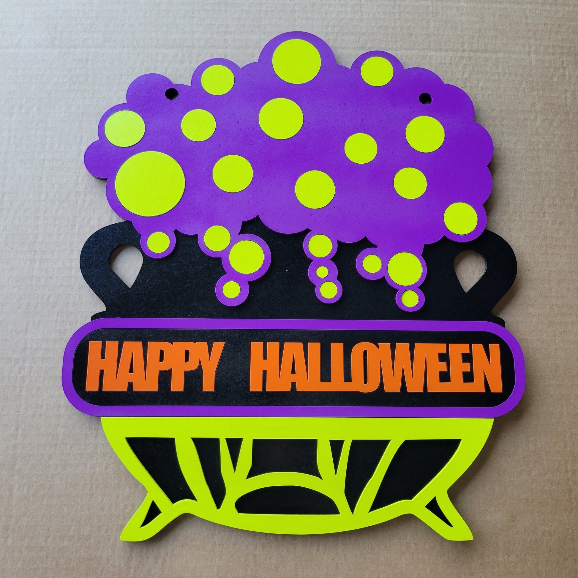 Laser Cut Halloween Hanger, Halloween Digital File Bundle for Laser Cutters, Glowforge Ready, Lightburn File, SVG, AI, Laser Cut File Bundle - Wood Unlimited#