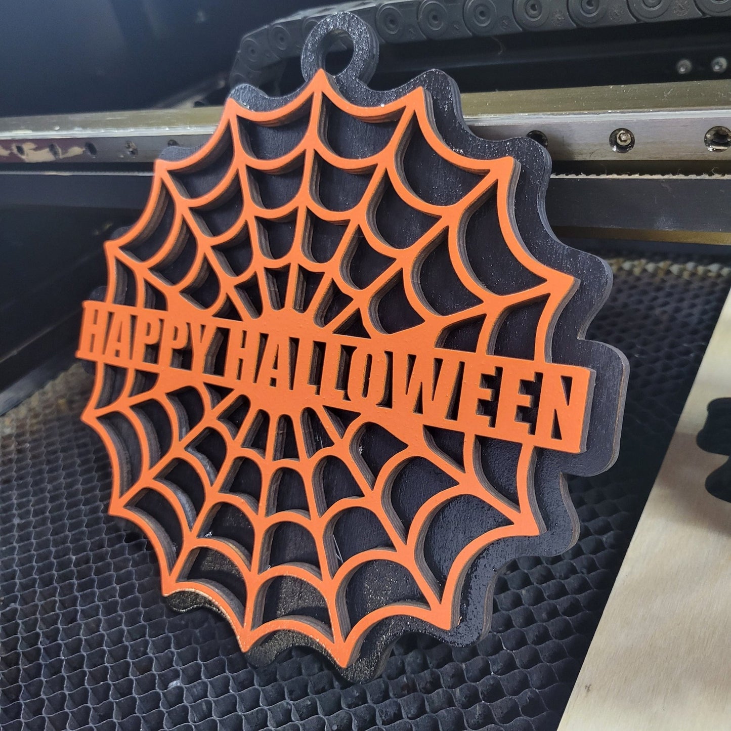 Laser Cut Halloween Hanger, Halloween Digital File Bundle for Laser Cutters, Glowforge Ready, Lightburn File, SVG, AI, Laser Cut File Bundle - Wood Unlimited#