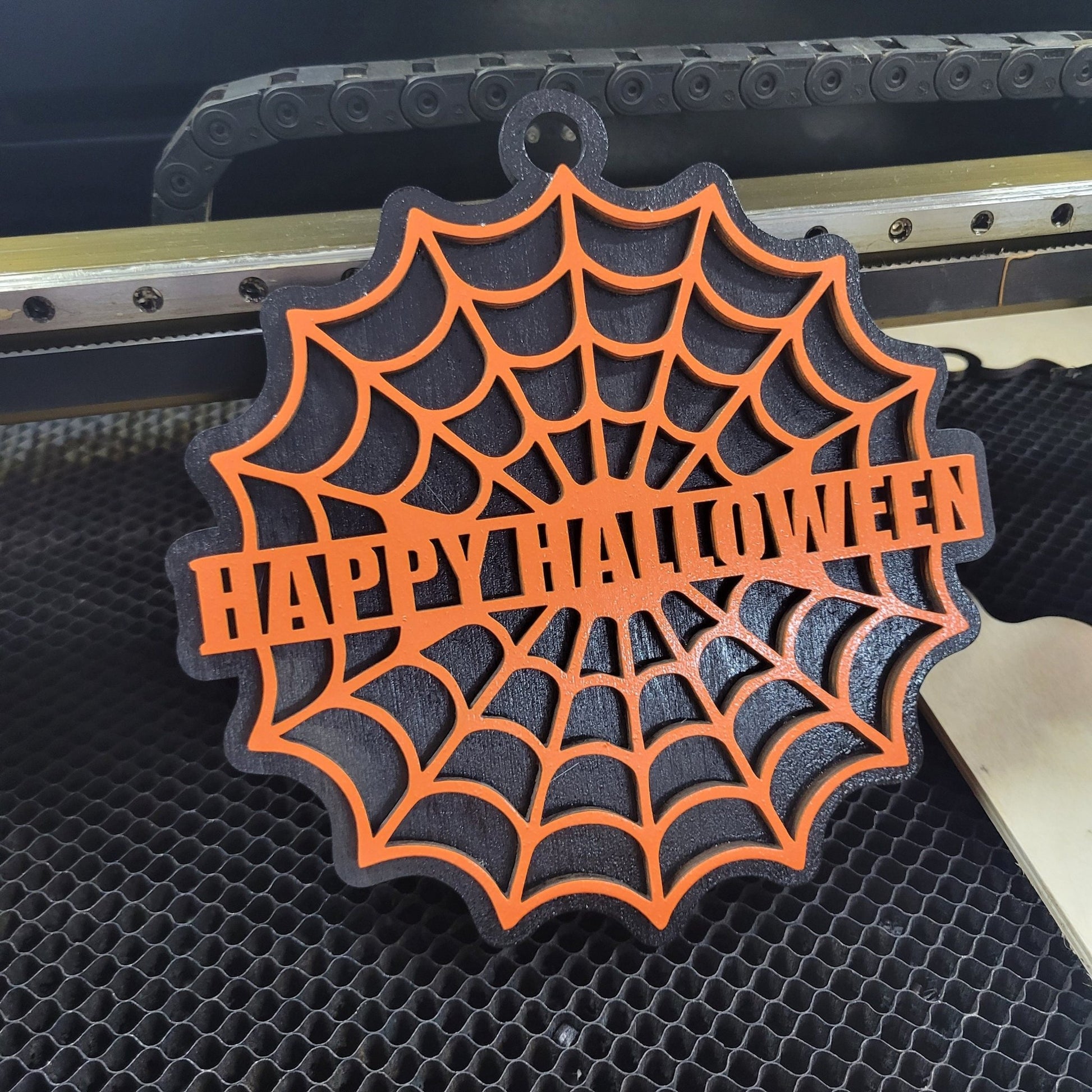 Laser Cut Halloween Hanger, Halloween Digital File Bundle for Laser Cutters, Glowforge Ready, Lightburn File, SVG, AI, Laser Cut File Bundle - Wood Unlimited#