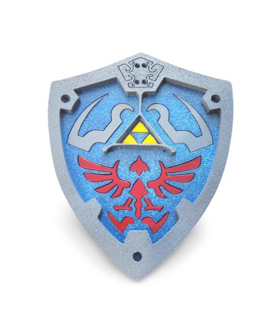 Laser Cut Hylian Shield - Legend of Zelda Laser Cut File Bundle - Glowforge Ready File, Lightburn - Omtech - CO2 Laser Cut Files - Wood Unlimited#