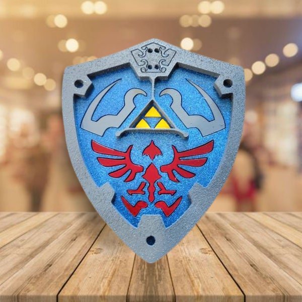 Laser Cut Hylian Shield - Legend of Zelda Laser Cut File Bundle - Glowforge Ready File, Lightburn - Omtech - CO2 Laser Cut Files - Wood Unlimited#