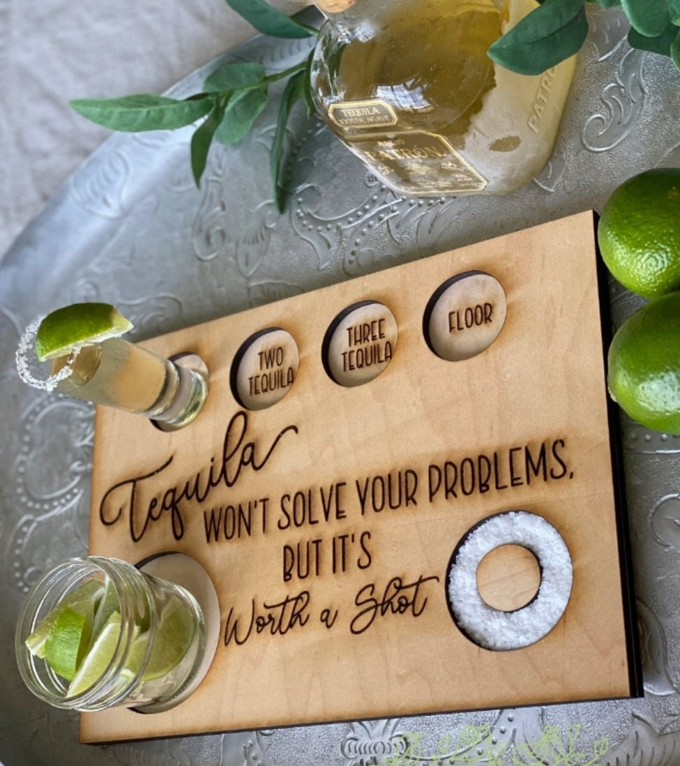 Tequila Shot Flight - Wood Unlimited#