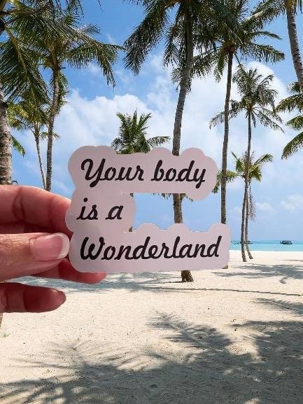 Your Body is a Wonderland Sticker - Funny Sticker - John Mayer - Gift - Wood Unlimited#